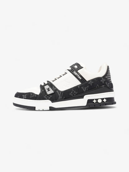 Louis Vuitton LV Sneakers White / Black Leather EU 43.5 UK 9.5