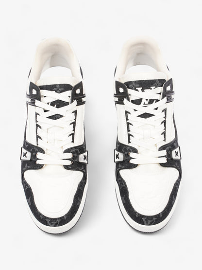 Louis Vuitton LV Sneakers White / Black Leather EU 43.5 UK 9.5