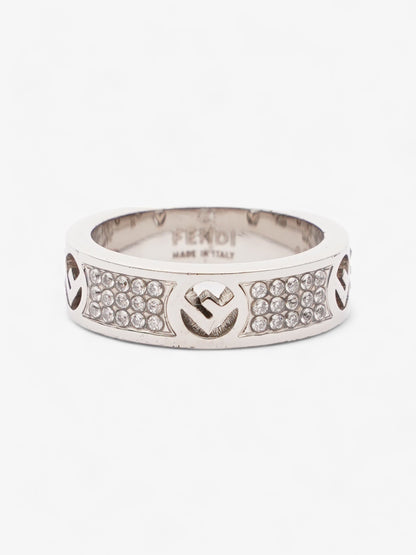 Fendi F is Fendi Ring Silver Base Metal Medium (54mm)
