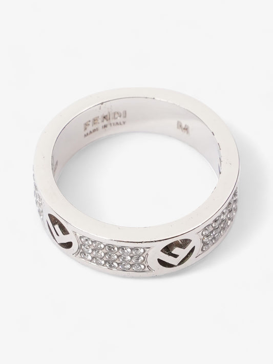 Fendi F is Fendi Ring Silver Base Metal Medium (54mm)