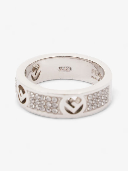 Fendi F is Fendi Ring Silver Base Metal Medium (54mm)