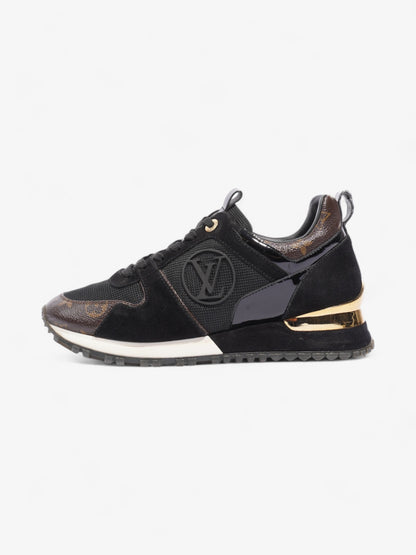 Louis Vuitton Run Away Black / Monogram Suede EU 37.5 UK 4.5