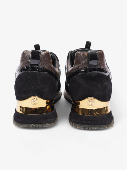Louis Vuitton Run Away Black / Monogram Suede EU 37.5 UK 4.5