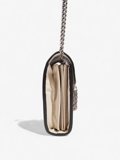 Gucci Dionysus Chain Wallet White Leather