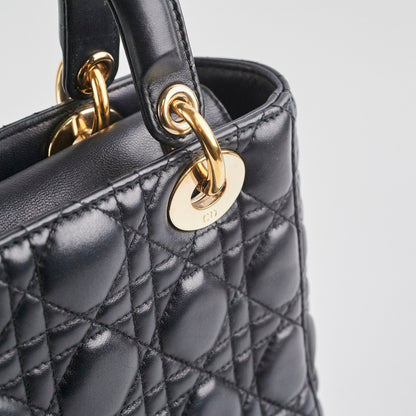 Dior Lady Dior ABC Small Black