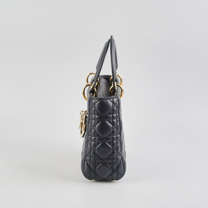 Dior Lady Dior ABC Small Black