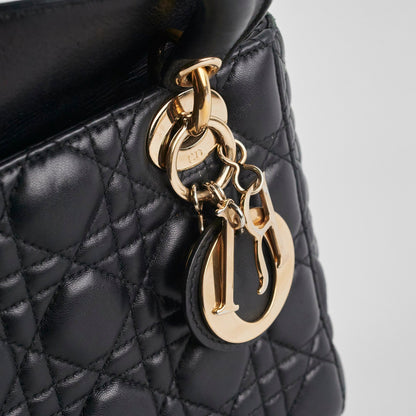 Dior Lady Dior ABC Small Black
