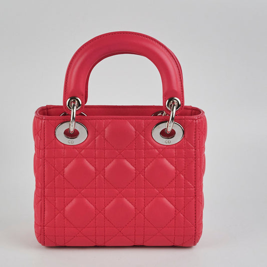 Christian Dior Lady Dior Mini Hot Pink
