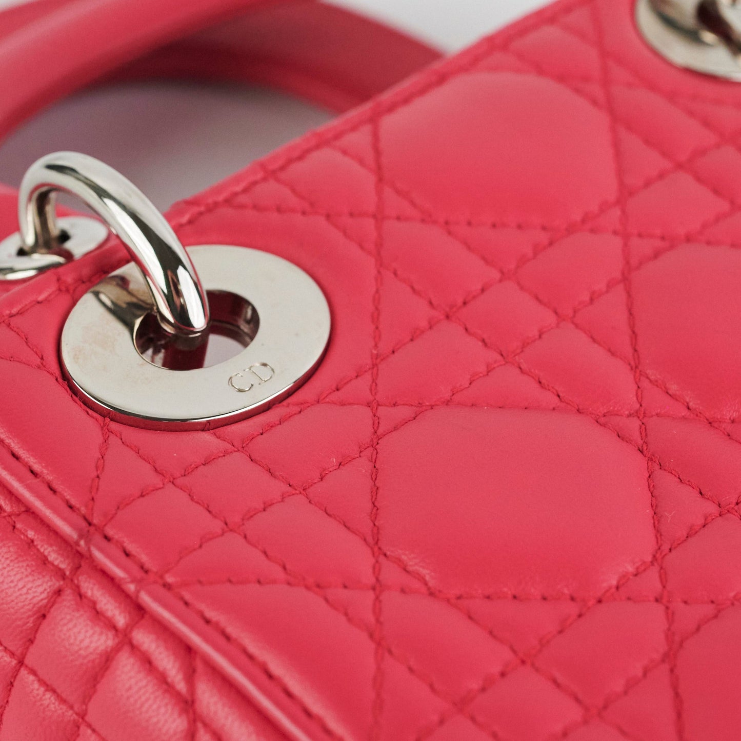 Christian Dior Lady Dior Mini Hot Pink