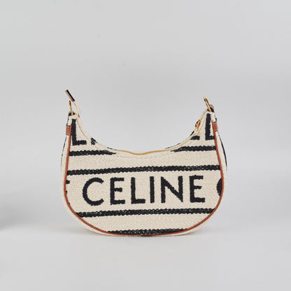 Celine Ava Shoulder Bag Brown/Cream Hold Donny Customer