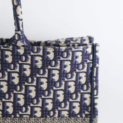 Christian Dior Book Tote Large Navy