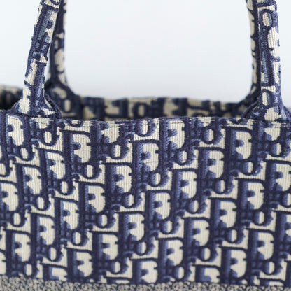 Christian Dior Book Tote Large Navy