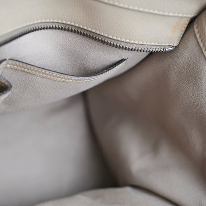 Celine Micro Luggage Tote Beige