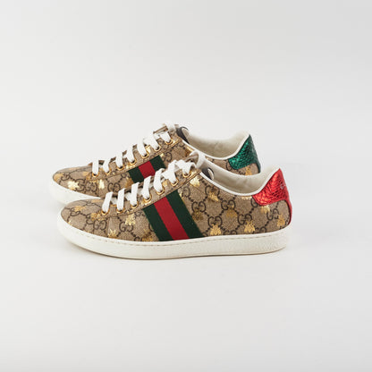 Gucci Women's Ace Surpreme Sneakers Size 35