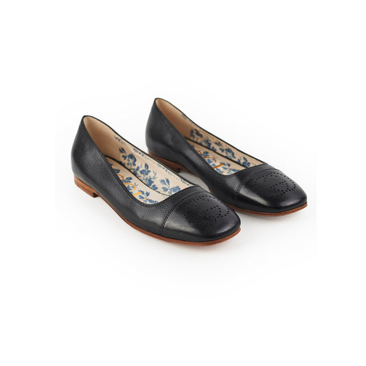 Gucci Ballet Flat With Interlocking G Black Size 36.5