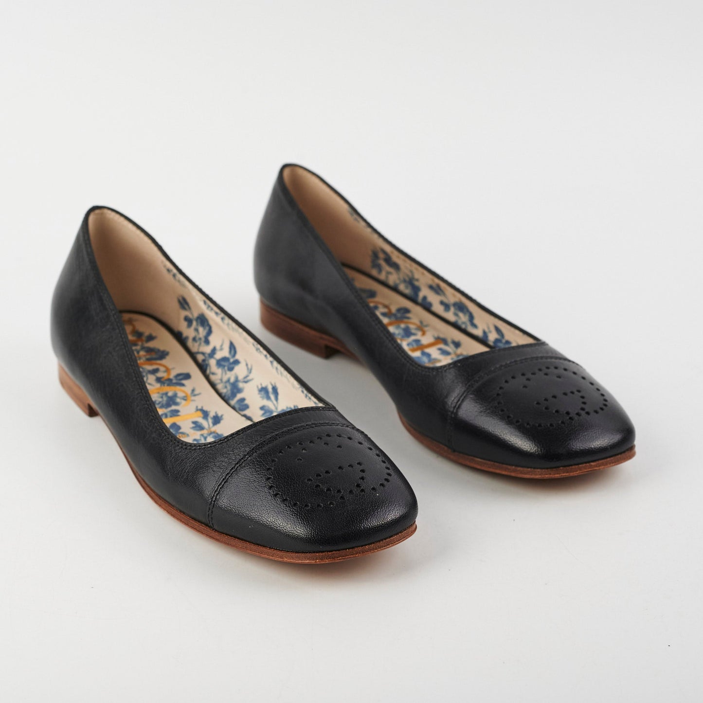 Gucci Ballet Flat With Interlocking G Black Size 36.5