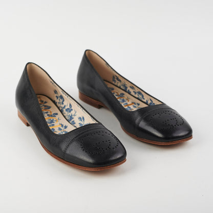 Gucci Ballet Flat With Interlocking G Black Size 36.5