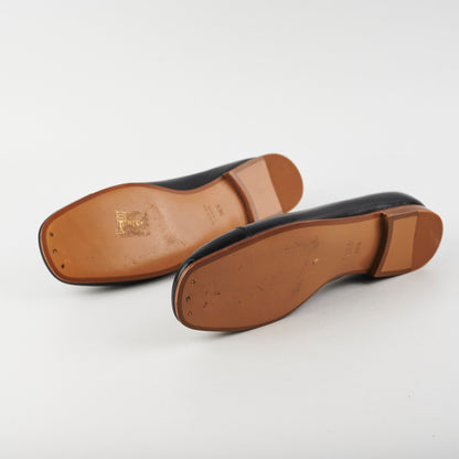 Gucci Ballet Flat With Interlocking G Black Size 36.5