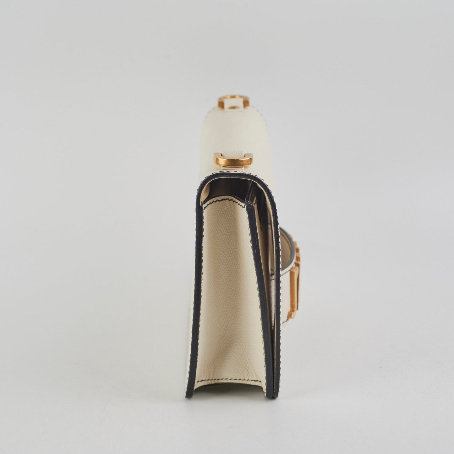 Christian Dior Ja'Dior Flap Bag Cream