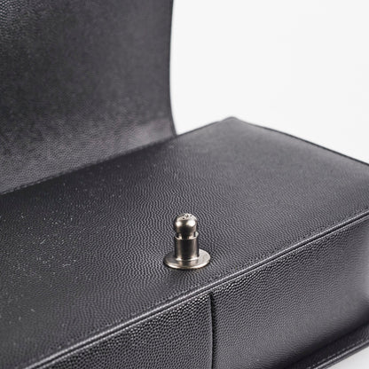Chanel Caviar Old Medium Boy Black