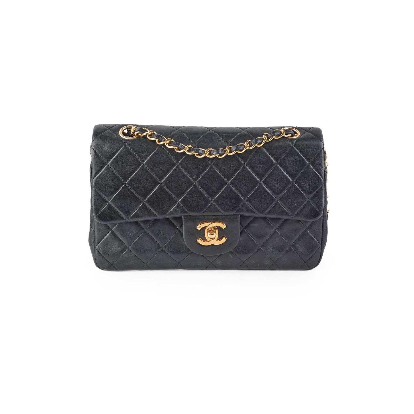 Chanel Vintage Classic Flap Lambskin Black - Series 1