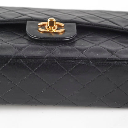 Chanel Vintage Classic Flap Lambskin Black - Series 1