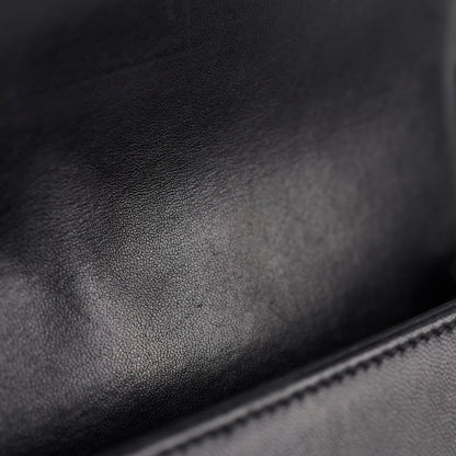 Chanel Old Medium Boy Lambskin Black