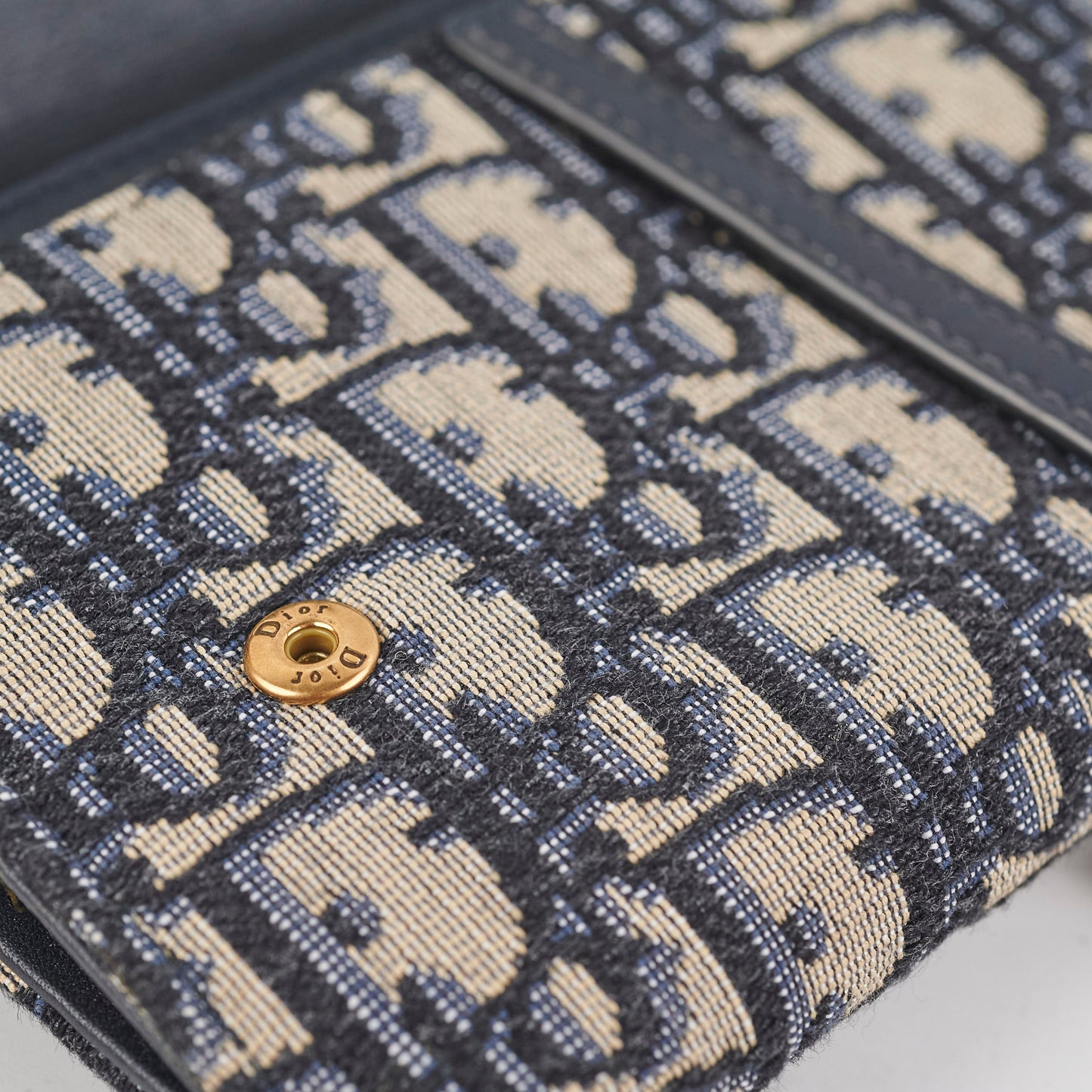 Christian Dior Long Saddle Wallet On Chain WOC