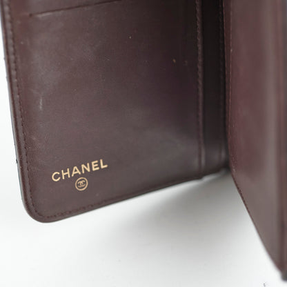Chanel Long Wallet Black Caviar
