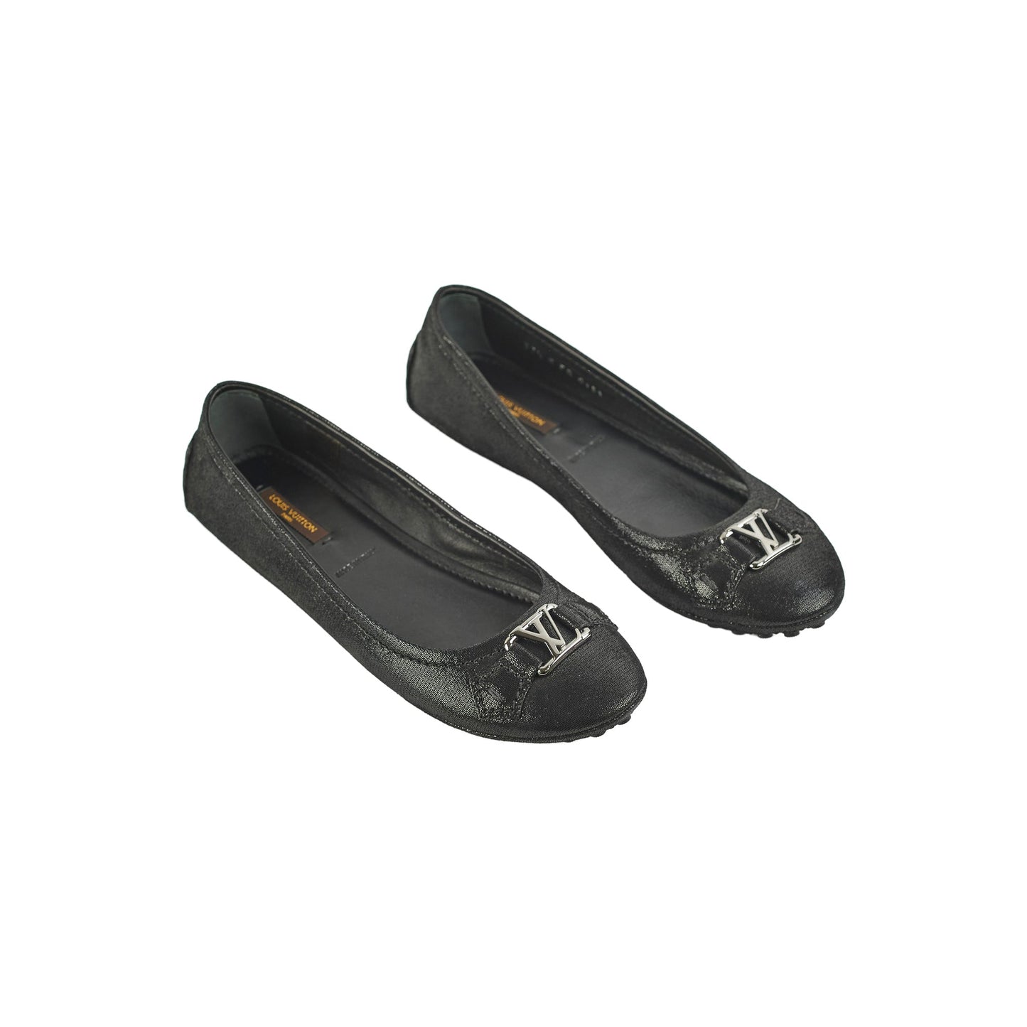 Louis Vuitton Ballet Flats Black Size 37.5