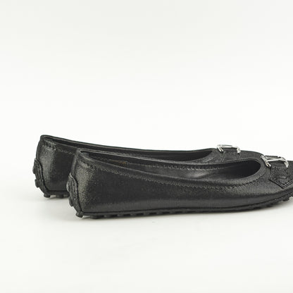Louis Vuitton Ballet Flats Black Size 37.5