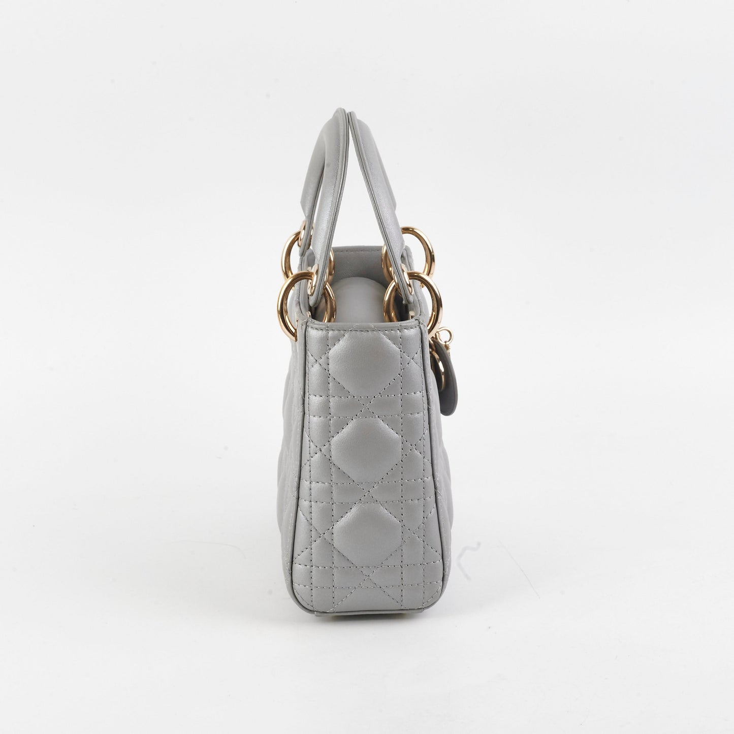 Christian Dior Mini Lady Dior Grey