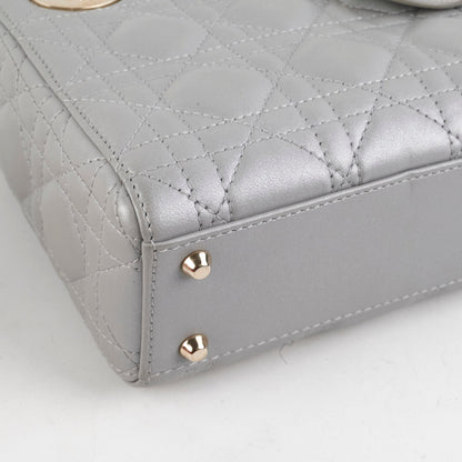 Christian Dior Mini Lady Dior Grey