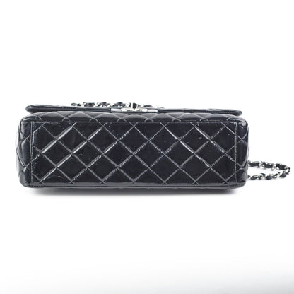 Chanel Maxi Patent Flap Black 20 Series