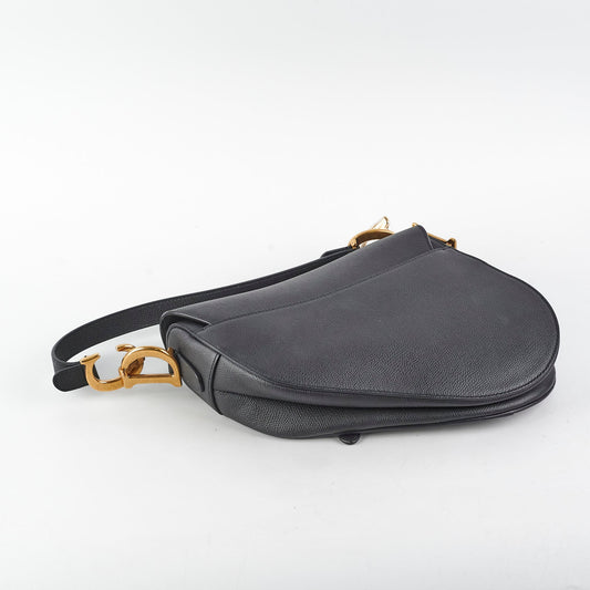 Christian Dior Saddle Bag Black