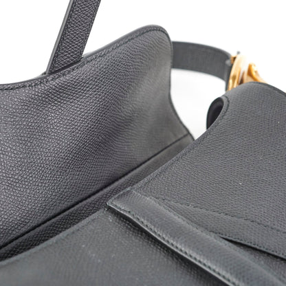 Christian Dior Saddle Bag Black