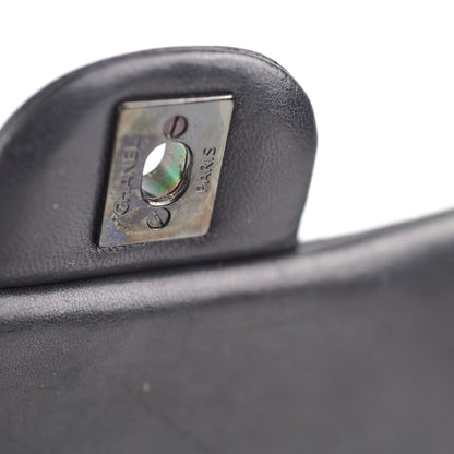 Chanel Mini Square Chevron So Black