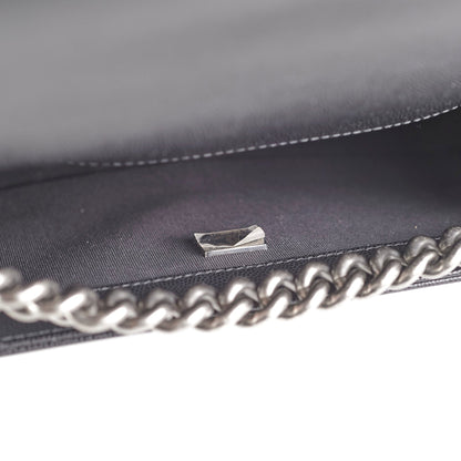 Chanel Old Medium Caviar Boy Black Microchip