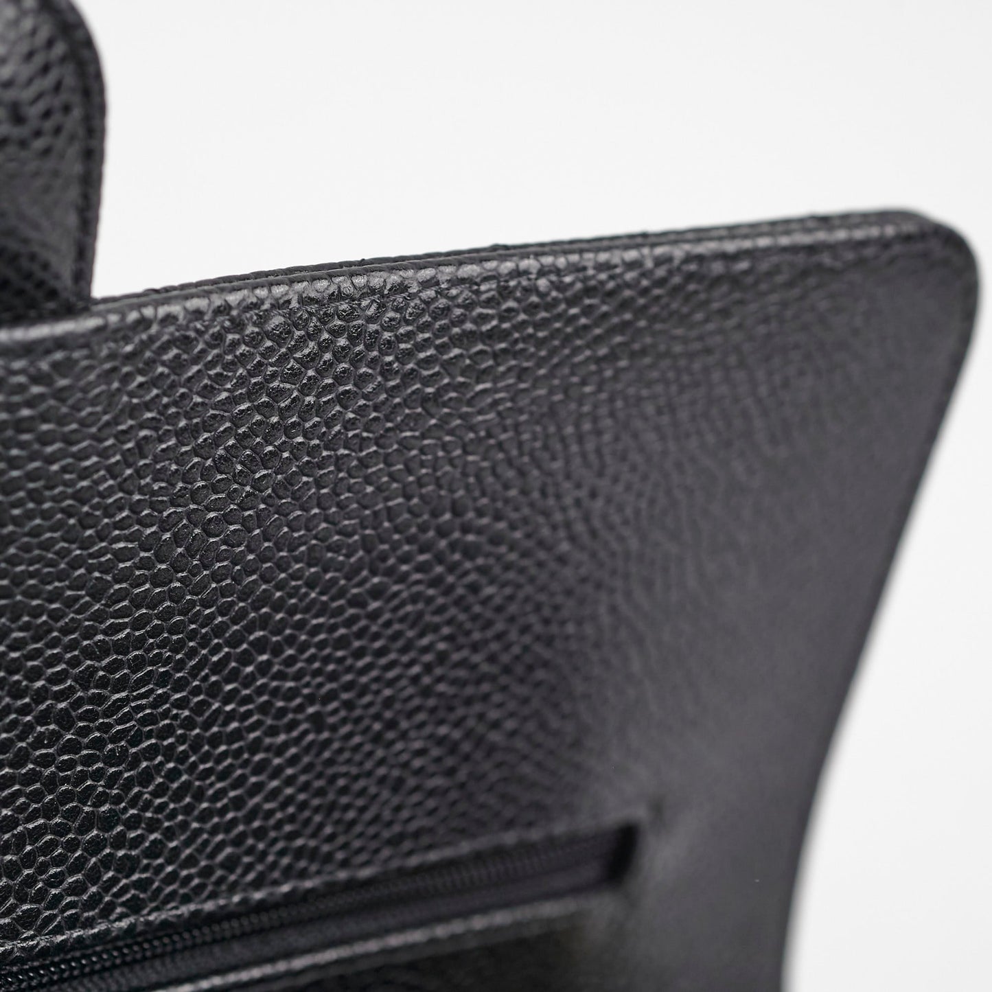 Chanel Caviar Medium/Large Double Classic Flap Black