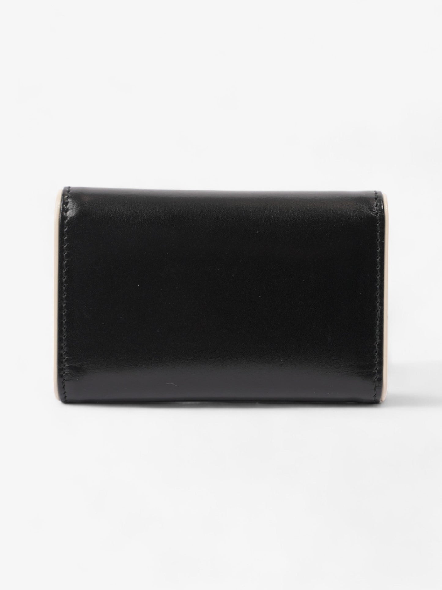Prada Key Pouch Black / Cream Leather