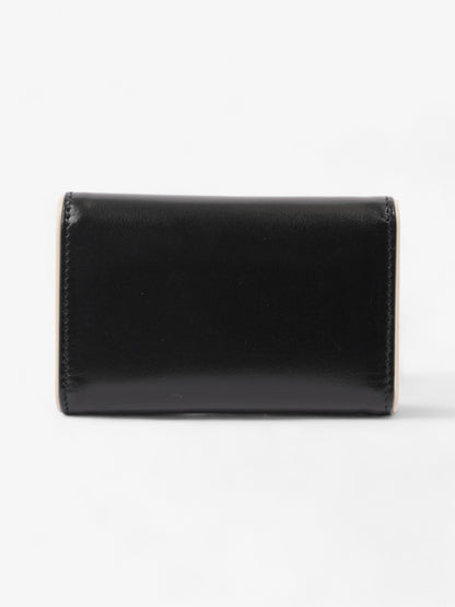 Prada Key Pouch Black / Cream Leather