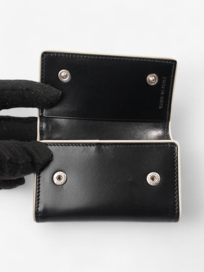 Prada Key Pouch Black / Cream Leather