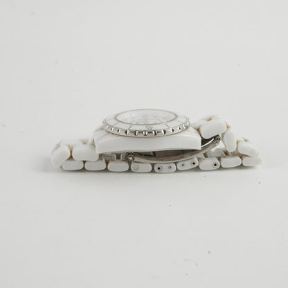Chanel J12 White Diamond Ladies Watch