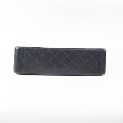 Chanel Maxi Vintage Flap Black 24k Gold