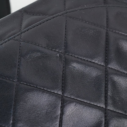 Chanel Maxi Vintage Flap Black 24k Gold