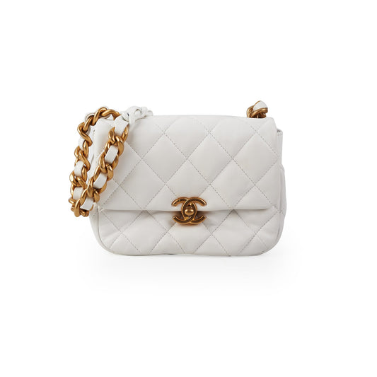 ITEM 6 - Chanel Season Flap White (Microchip)