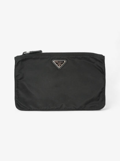 Prada Zipped Pouch Black Re Nylon
