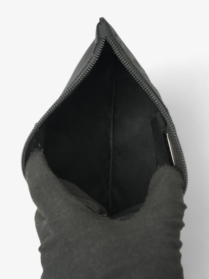 Prada Zipped Pouch Black Re Nylon