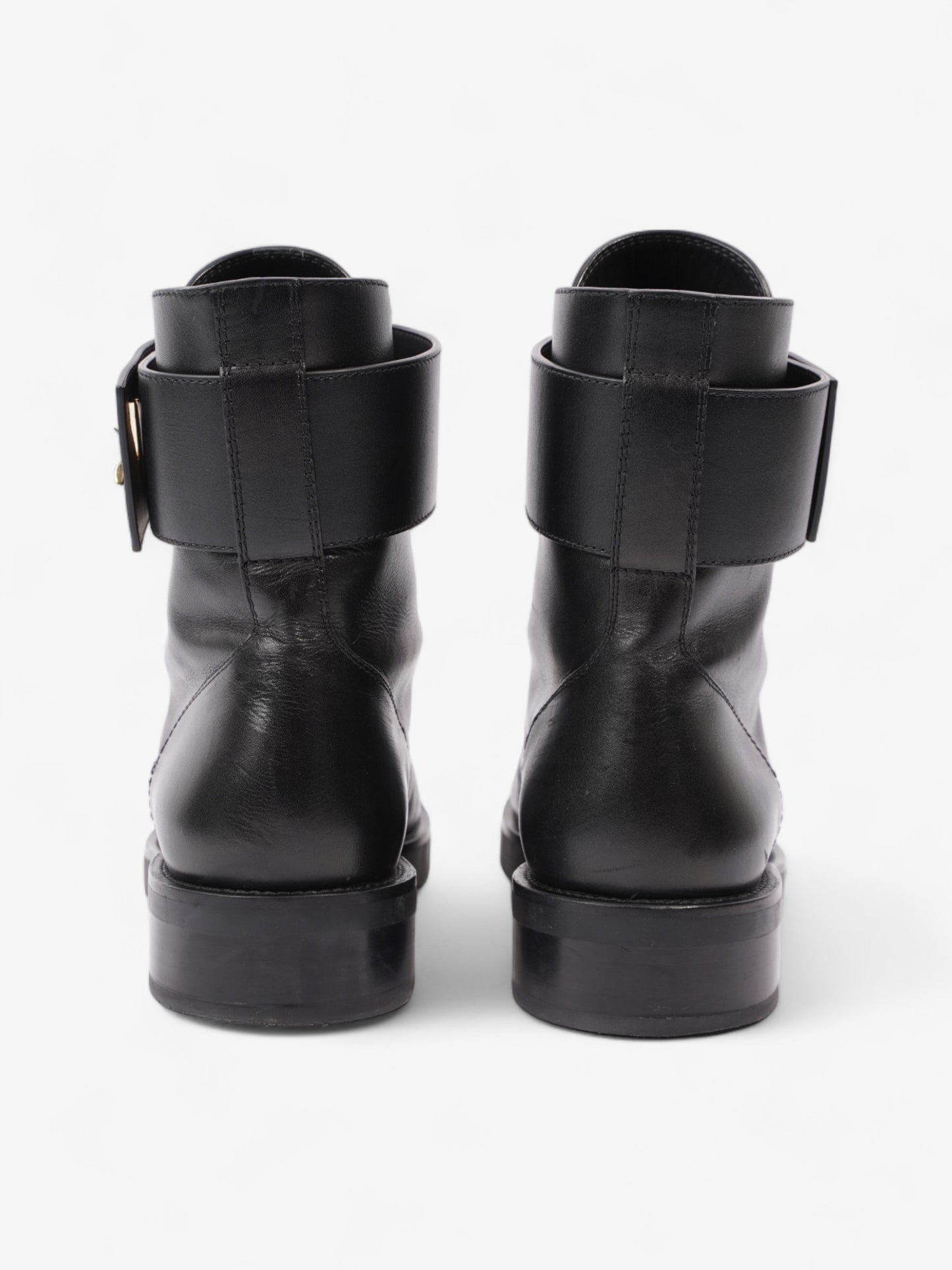 Louis Vuitton Wonderland Flat Rangers Black Leather EU 39.5 UK 6.5