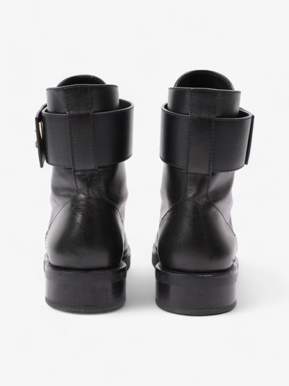 Louis Vuitton Wonderland Flat Rangers Black Leather EU 39.5 UK 6.5